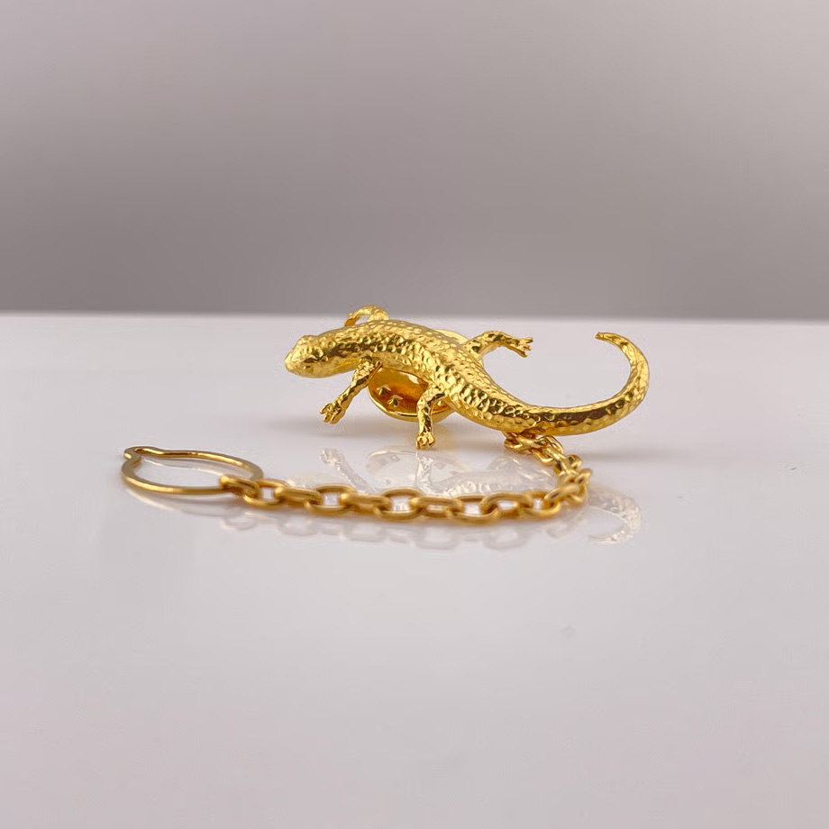 pure gold lizard 11.99g