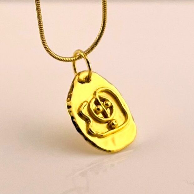 Face pendant 4.30g