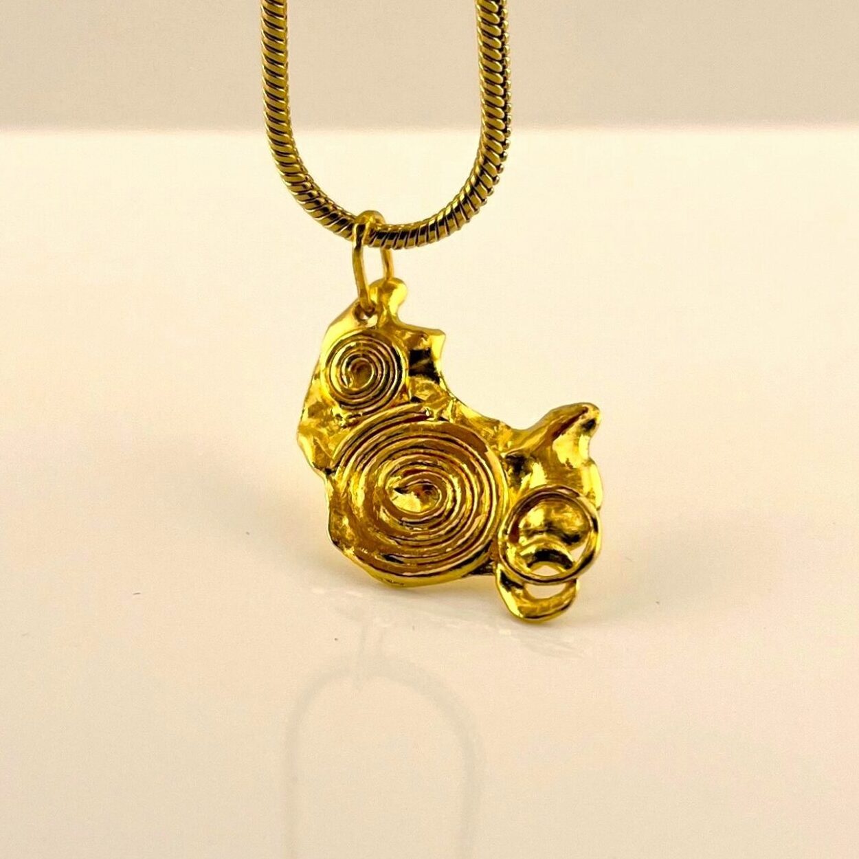 Spiral pendant 6.64g