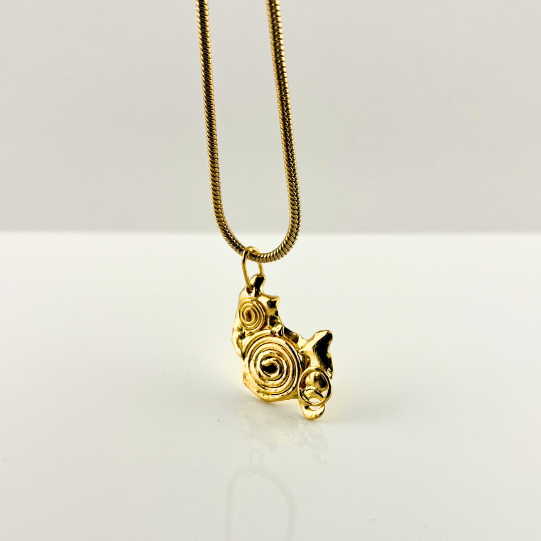 Spiral pendant 6.64g